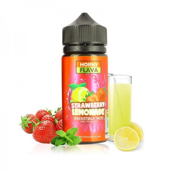 Strawberry Lemonade by Horny Flava 100ml Short Fill E-Liquid