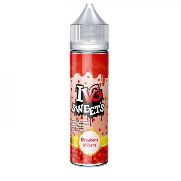 Strawberry Millions by IVG Sweets 50ml Short Fill E-Liquid