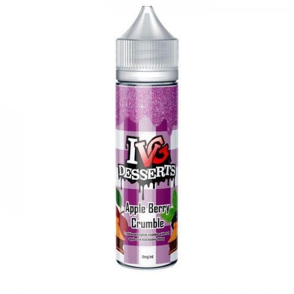 Apple Berry Crumble by IVG Deserts 50ml Short Fill E-Liquid