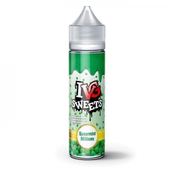 Spearmint Millions by IVG Sweets 50ml Short Fill E-Liquid