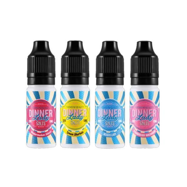 Apple Sours 10ml Nic Salt E-Liquid by Dinner Lady 20mg