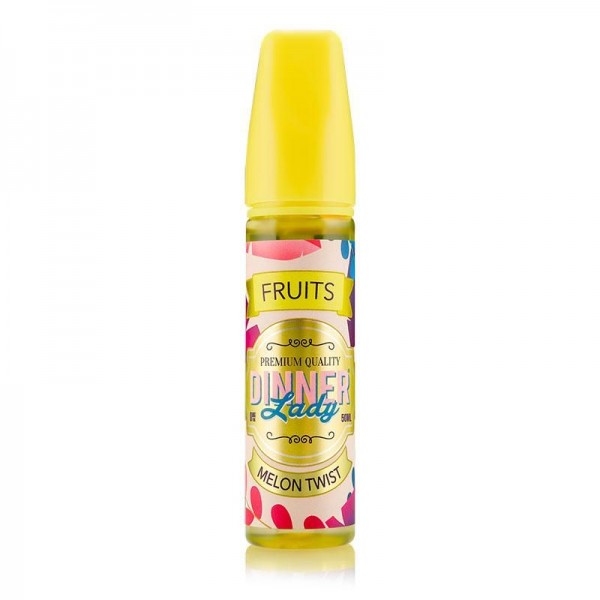 Melon Twist by Dinner Lady Fruits 50ml Short Fill E-Liquid