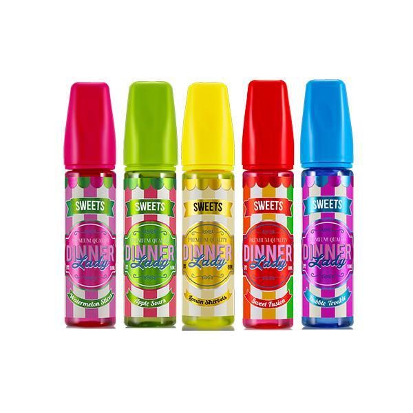 Bubble Trouble by Dinner Lady Sweets 50ml Short Fill E-Liquid