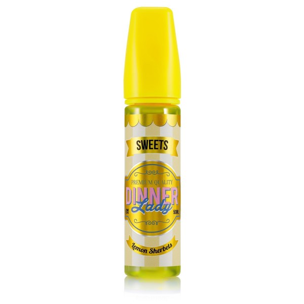 Lemon Sherbets by Dinner Lady Sweets 50ml Short Fill E-Liquid