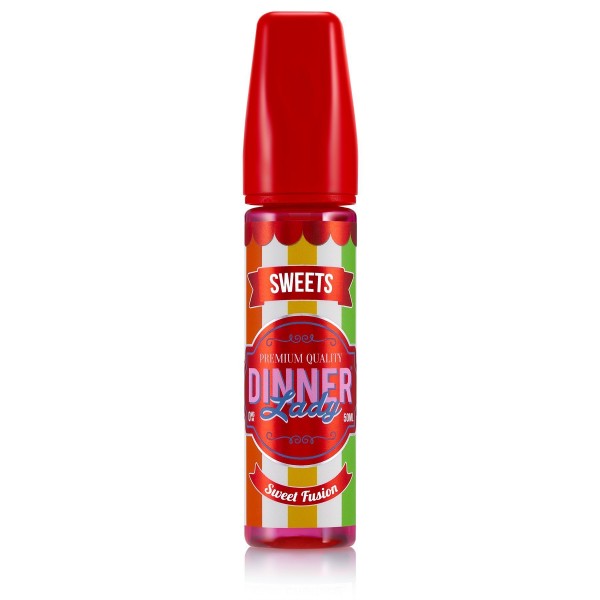 Sweet Fusion by Dinner Lady Sweets 50ml Short Fill E-Liquid