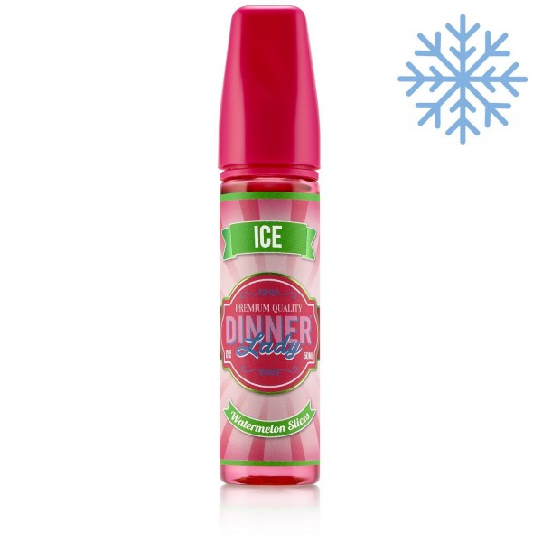 Watermelon Slices Ice by Dinner Lady Sweets Ice 50ml Short Fill E-Liquid