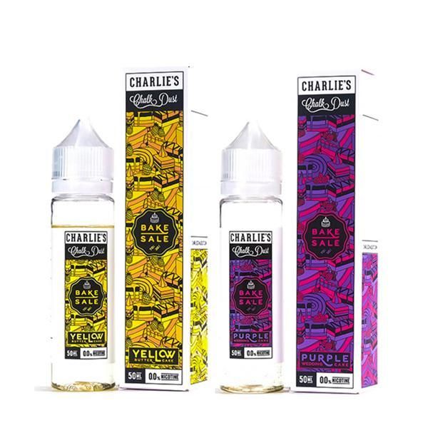 Bake Sale Yellow by Charlies Chalk Dust 50ml Short Fill E-Liquid