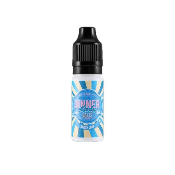 Bubble Gum 10ml Nic Salt E-Liquid by Dinner Lady 20mg