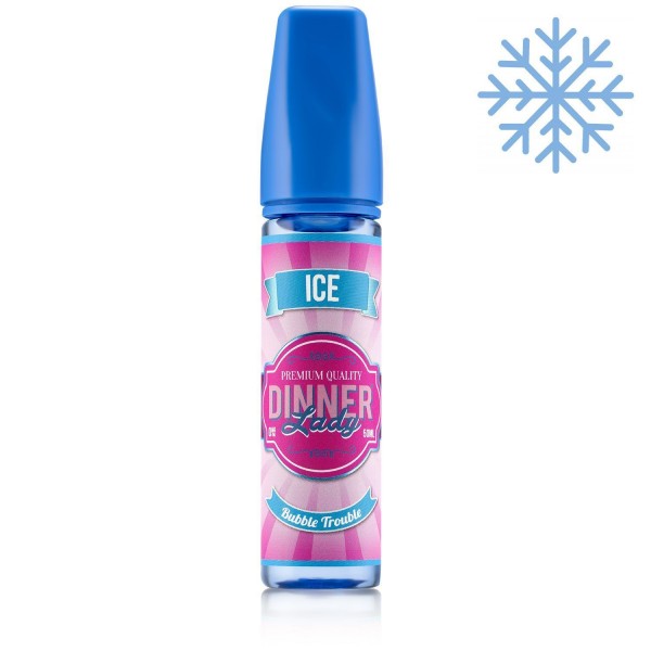 Bubble Trouble Ice by Dinner Lady Sweets Ice 50ml Short Fill E-Liquid