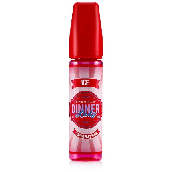 Strawberry Bikini by Dinner Lady Ice 50ml Short Fill E-Liquid