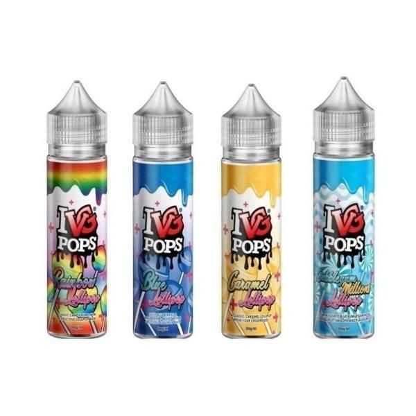 Blue Lolipop by IVG Pops 50ml Short Fill E-Liquid