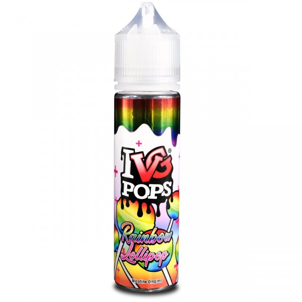 Rainbow Lolipop by IVG Pops 50ml Short Fill E-Liquid