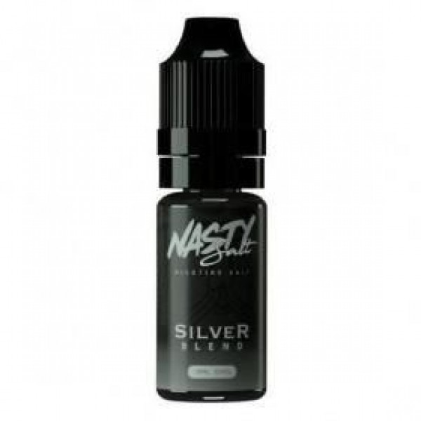 Silver Blend Nic Salt E-Liquid by Nasty Juice 10ml