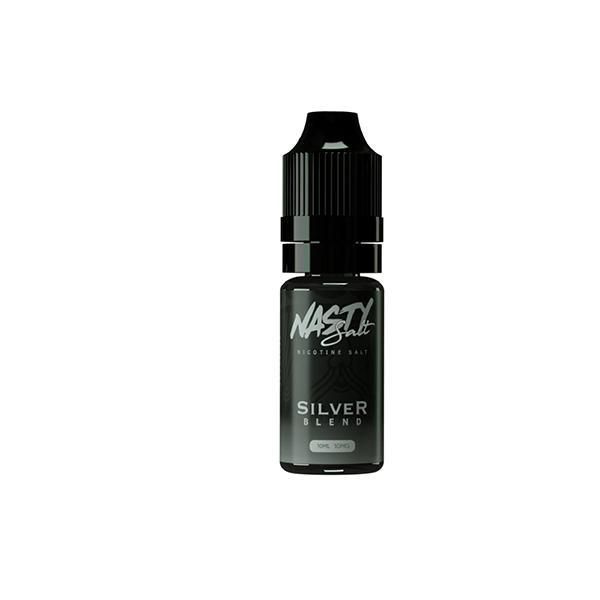 Silver Blend Nic Salt E-Liquid by Nasty Juice 10ml