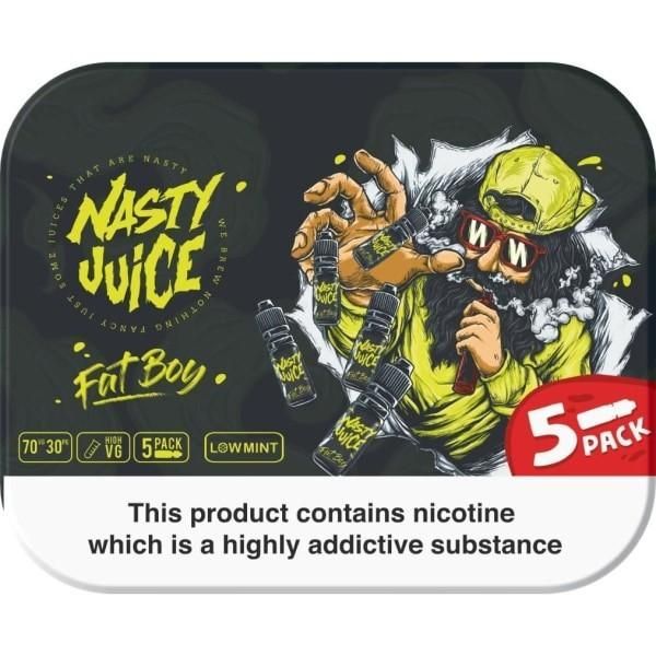 Green Ape 3mg E-Liquid by Nasty Juice 5 x 10ml Multipack