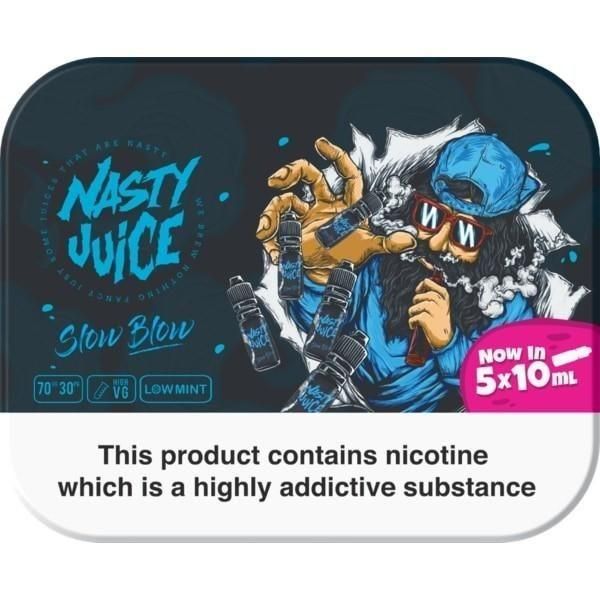 Green Ape 3mg E-Liquid by Nasty Juice 5 x 10ml Multipack