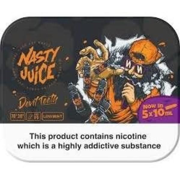 Green Ape 3mg E-Liquid by Nasty Juice 5 x 10ml Multipack