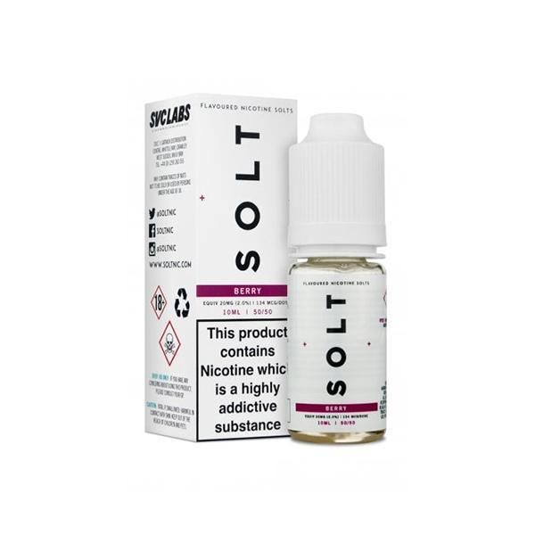 Solt Vanilla Nic Salt E-Liquid 10ml