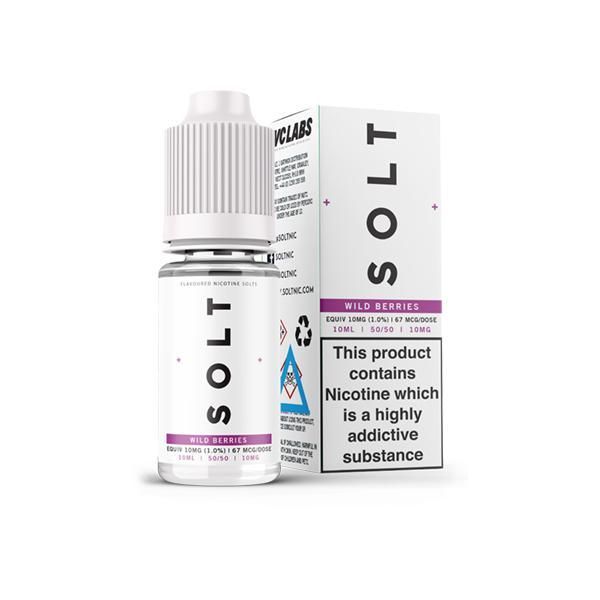 Solt Vanilla Nic Salt E-Liquid 10ml