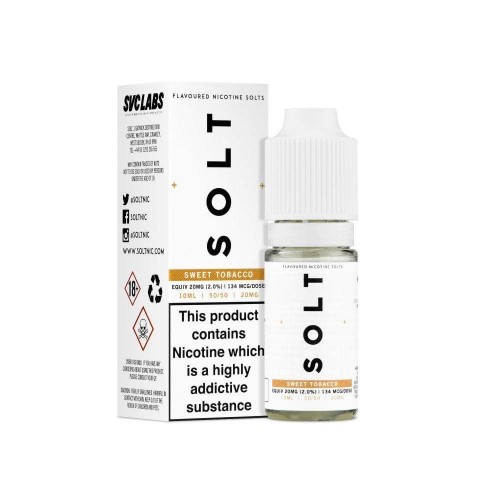 Solt Sweet Tobacco Nic Salt E-Liquid 10ml