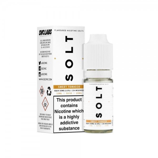 Solt Sweet Tobacco Nic Salt E-Liquid 10ml