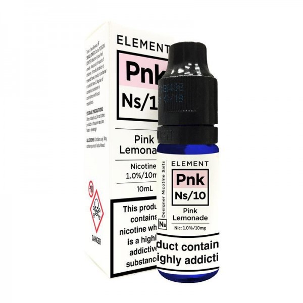 Pink Lemonade Nic Salt E-Liquid by Element 10ml