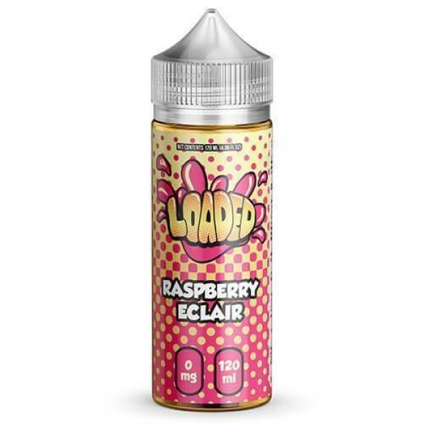 Loaded Raspberry Eclair 100ml Short Fill E-Liquid