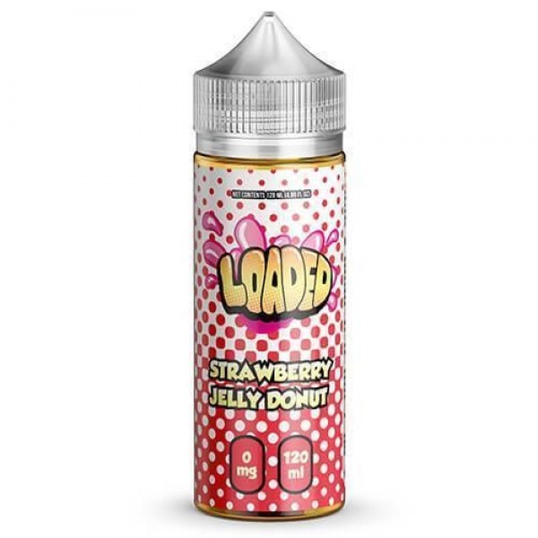 Loaded Strawberry Jelly Doughnut 100ml Short Fill E-Liquid