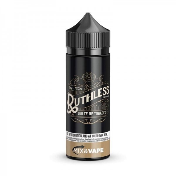 Dulce De Tobacco by Ruthless 100ml Short Fill E-Liquid