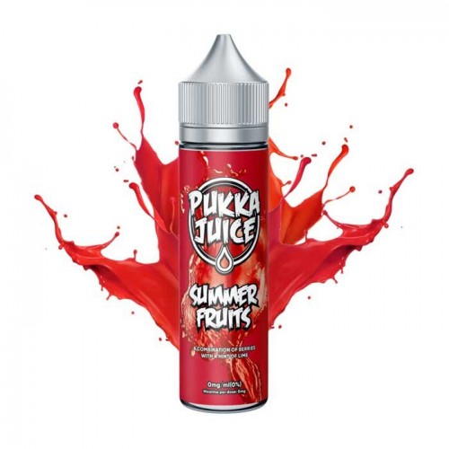 Pukka Juice Summer Fruits 50ml Short Fill E-L...