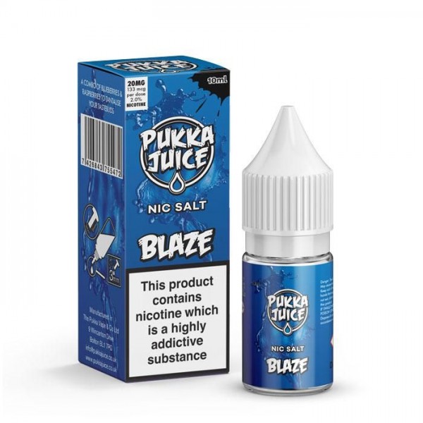 Blaze by Pukka Juice Nic Salt E-Liquid 10ml