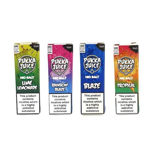 Rainbow Blaze by Pukka Juice Nic Salt E-Liquid 10ml