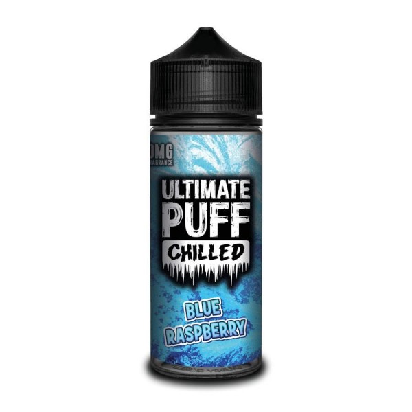 Ultimate Puff Chilled Blue Raspberry 100ML Short Fill E-Liquid