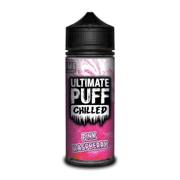 Ultimate Puff Chilled Pink Raspberry 100ML Short Fill E-Liquid