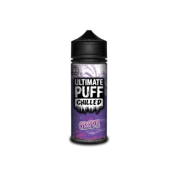 Ultimate Puff Chilled Blue Raspberry 100ML Short Fill E-Liquid