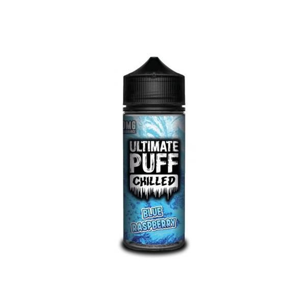 Ultimate Puff Chilled Blue Raspberry 100ML Short Fill E-Liquid