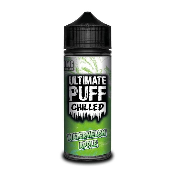 Ultimate Puff Chilled Watermelon Apple 100ML Short Fill E-Liquid