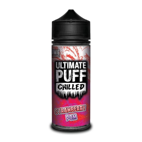 Ultimate Puff Chilled Strawberry Pom 100ML Short Fill E-Liquid