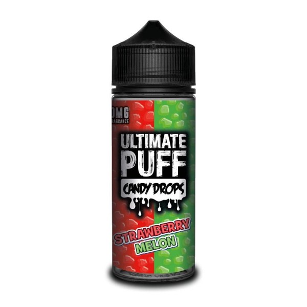 Ultimate Puff Candy Drops Strawberry Melon 100ML Short Fill E-Liquid