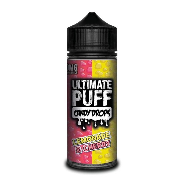 Ultimate Puff Candy Drops Lemonade & Cherry 100ML Short Fill E-Liquid