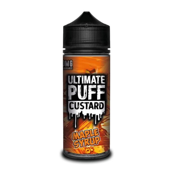 Ultimate Puff Custard Maple Syrup 100ML Short Fill E-Liquid