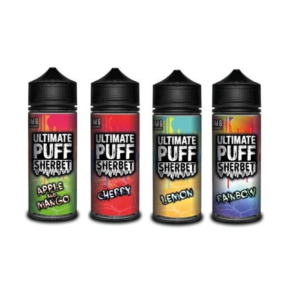 Ultimate Puff Sherbet Lemon 100ML Short Fill E-Liquid