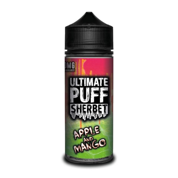 Ultimate Puff Sherbet Apple & Mango 100ML Short Fill E-Liquid