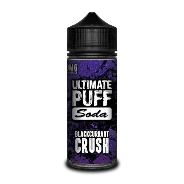 Ultimate Puff Soda Blackcurrant Crush 100ML Short Fill E-Liquid