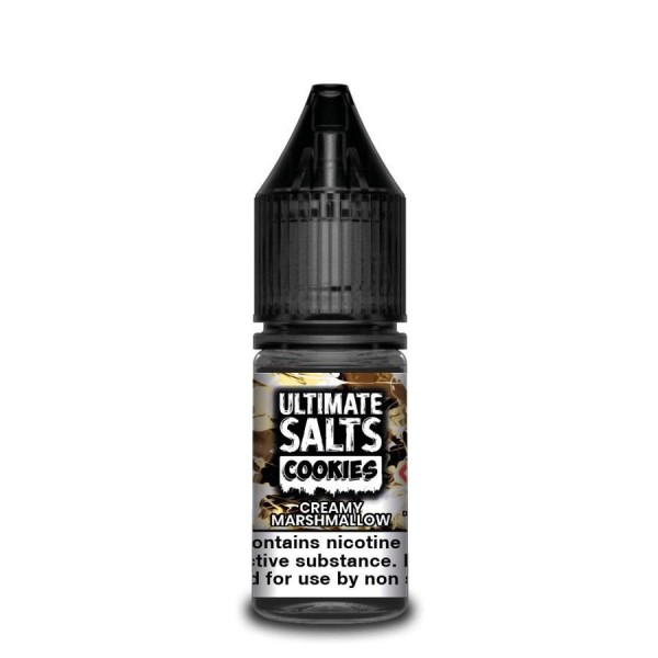 Creamy Mashmallow Nic Salt E-Liquid by Ultimate Puff Salts Cookies 10ml