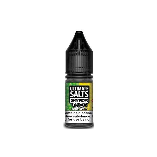 Watermelon & Cherry Nic Salt E-Liquid by Ultimate Puff Salts Candy Drops 10ml