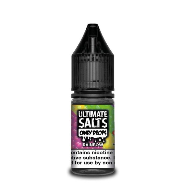 Rainbow Nic Salt E-Liquid by Ultimate Puff Salts Candy Drops 10ml