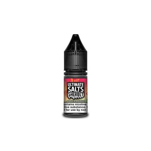 Apple & Mango Nic Salt E-Liquid by Ultimate Puff Salts Sherbet 10ml