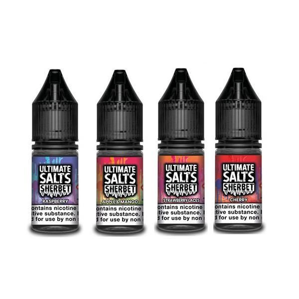 Apple & Mango Nic Salt E-Liquid by Ultimate Puff Salts Sherbet 10ml