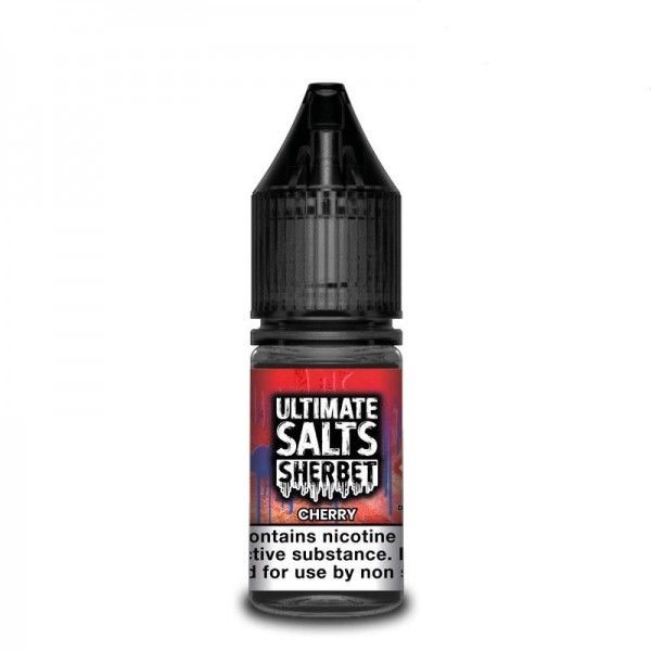 Cherry Nic Salt E-Liquid by Ultimate Puff Salts Sherbet 10ml